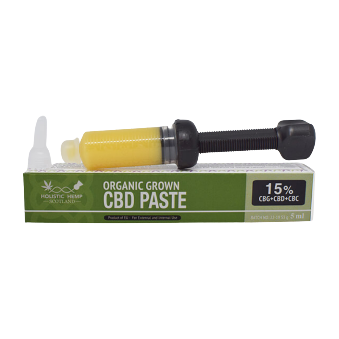 15% Organically Grown CBD Paste (Light)