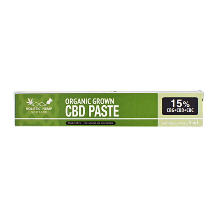 15% Organically Grown CBD Paste