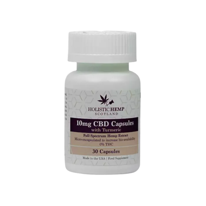 10mg CBD Capsules With Turmeric