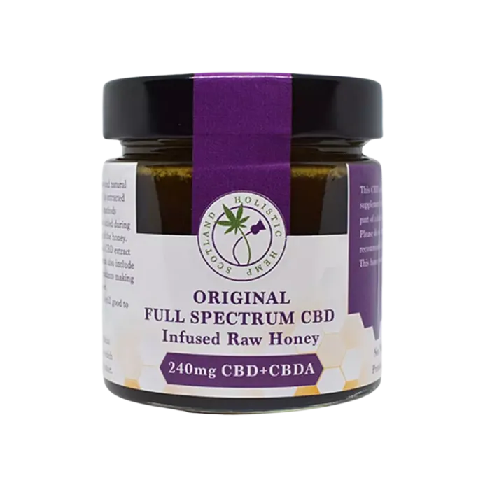 Original Raw Full Spectrum CBD Honey (Dark)