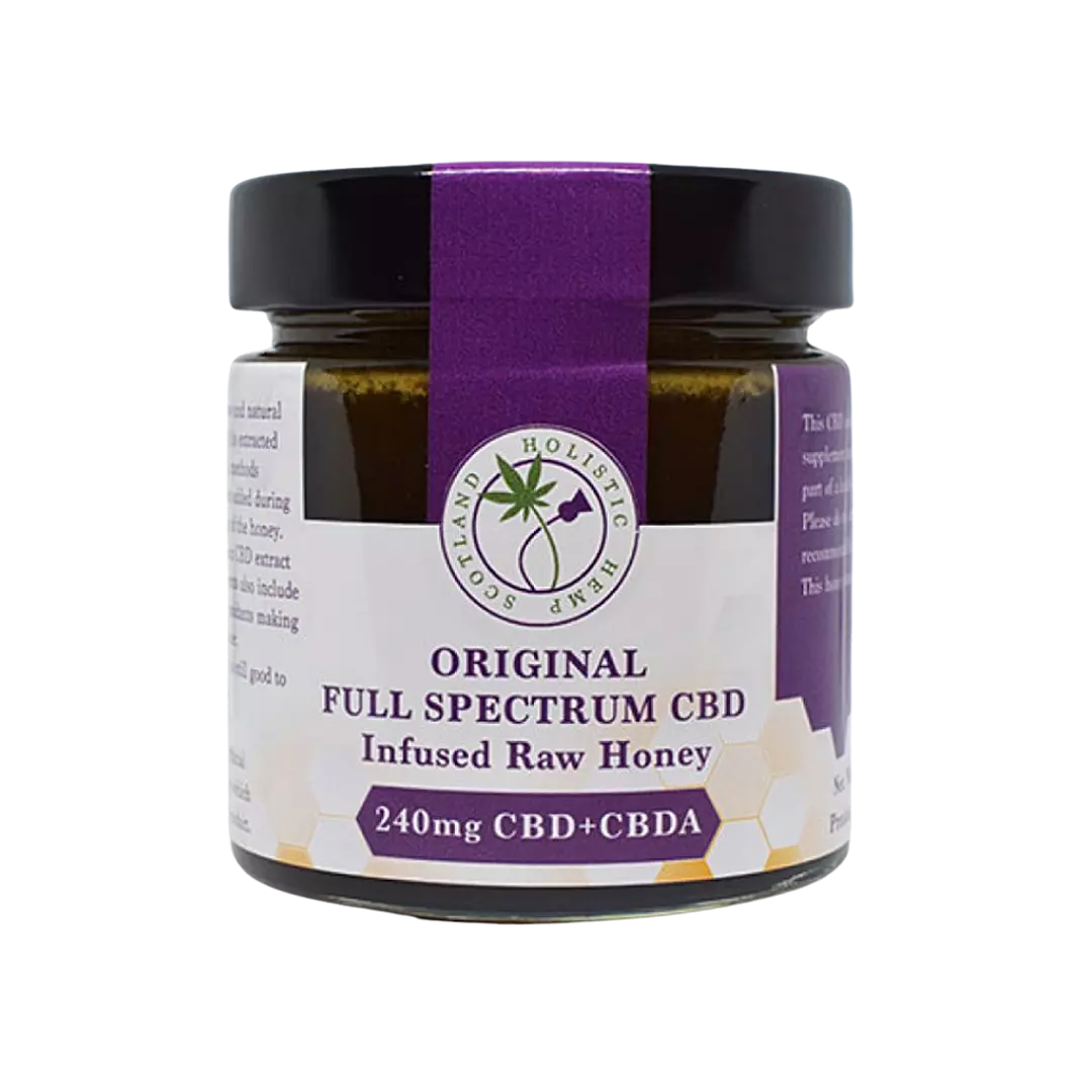 Original Raw Full Spectrum CBD Honey (Dark)