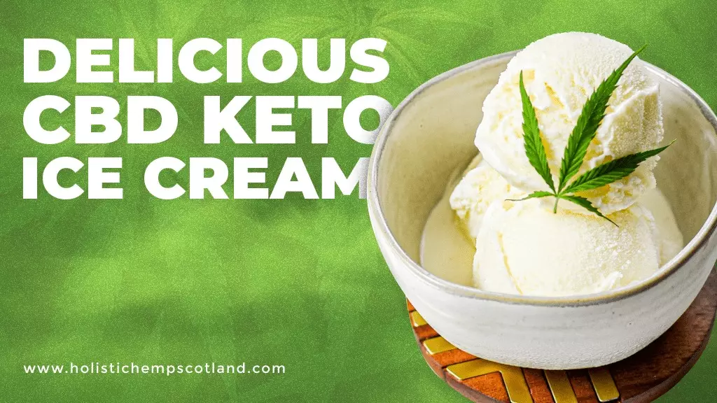 Delicious CBD Keto Ice Cream