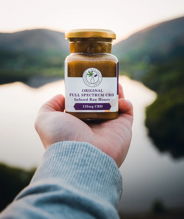 120mg Original Full Spectrum CBD Honey (Light)