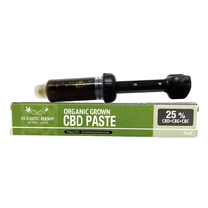 25% Organic Grown CBD Paste