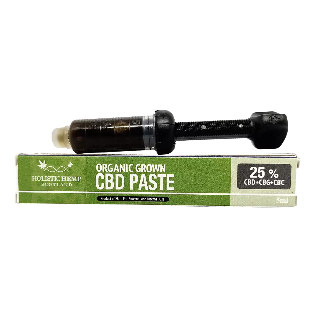 25% Organic Grown CBD Paste