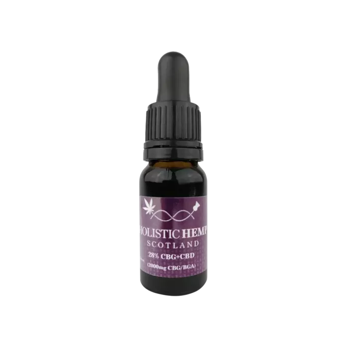 28% CBD+CBG Raw Tincture