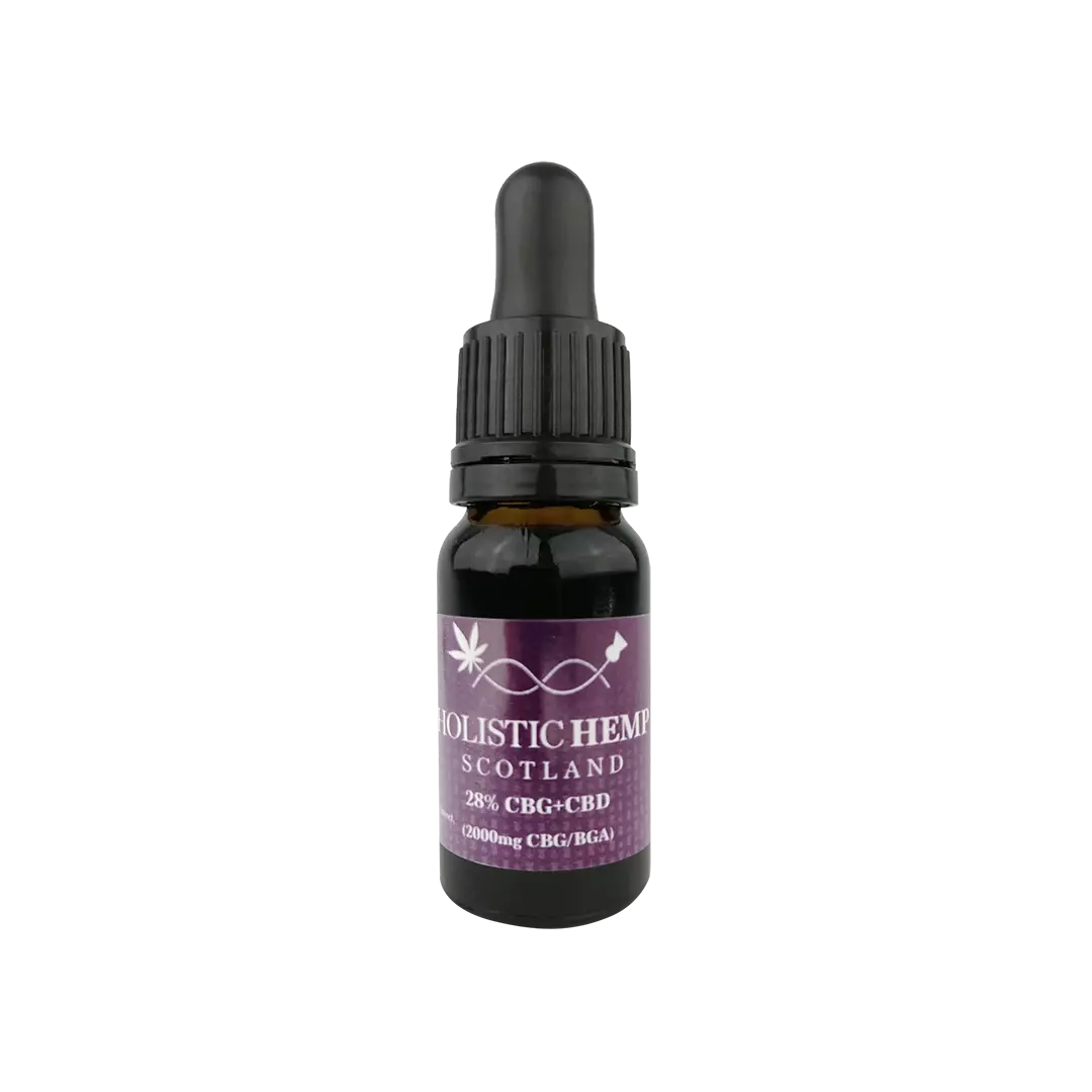 28% CBD+CBG Raw Tincture
