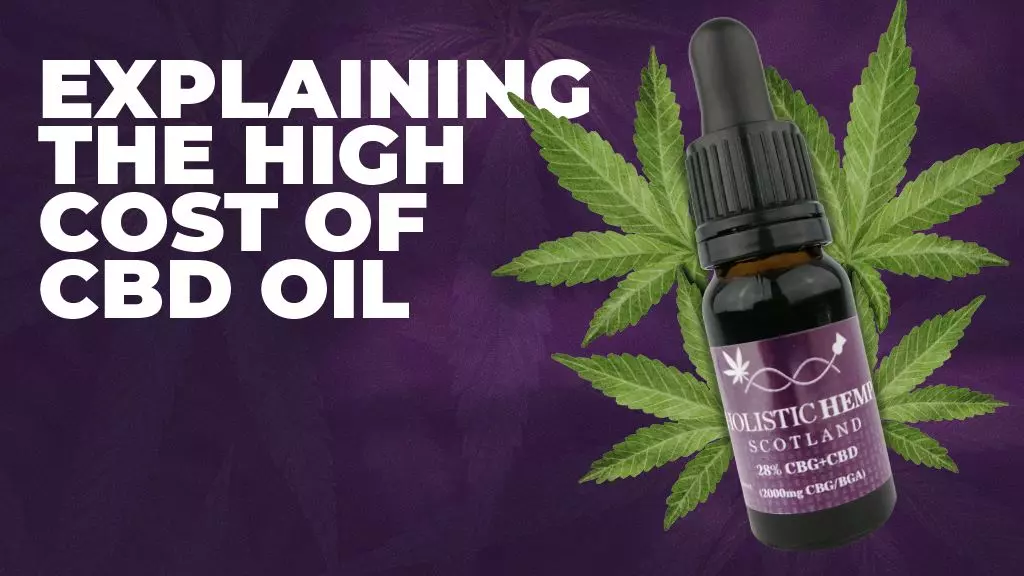 Explaining The High Cost Of CBD Oil Explaining The High Cost Of CBD Oil