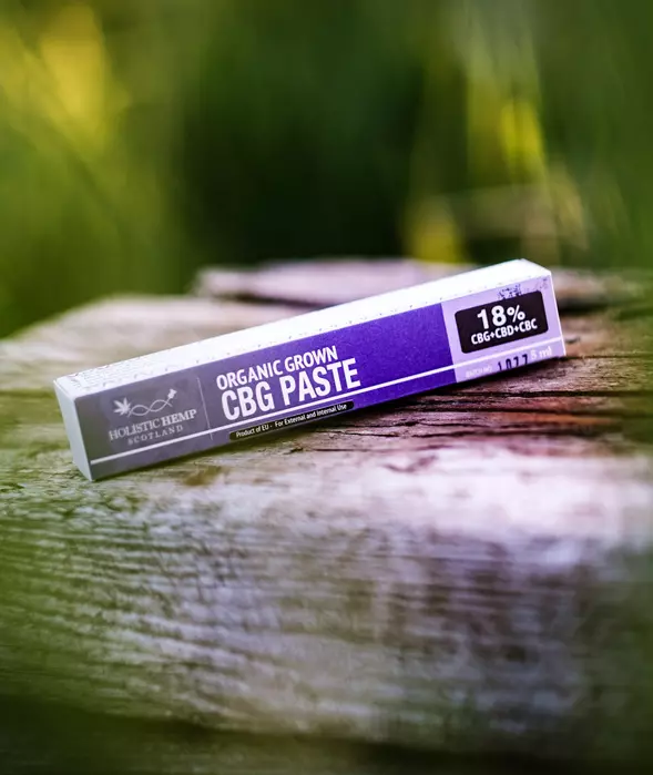 18% Organic Grown CBG Paste